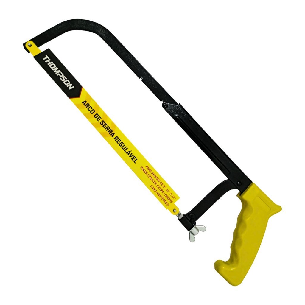 Arco De Serra Cabo De Metal Ajustável Thompson 200-300mm Com Serrinha em Oferta na Shopee