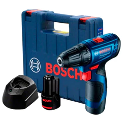 Furadeira Parafusadeira à Bateria e 2 Baterias 12V GSR 120LI Bosch