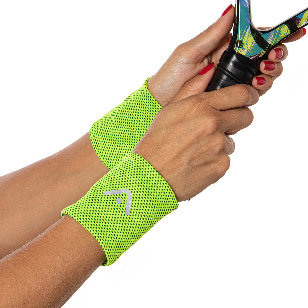 Par Munhequeira de Pulso Fitness Verde Alma Genius