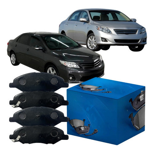 Pastilha Freio Original Cobreq Toyota Corolla 2010 Á 2014 - Spare Parts and Accessories for Vehicles