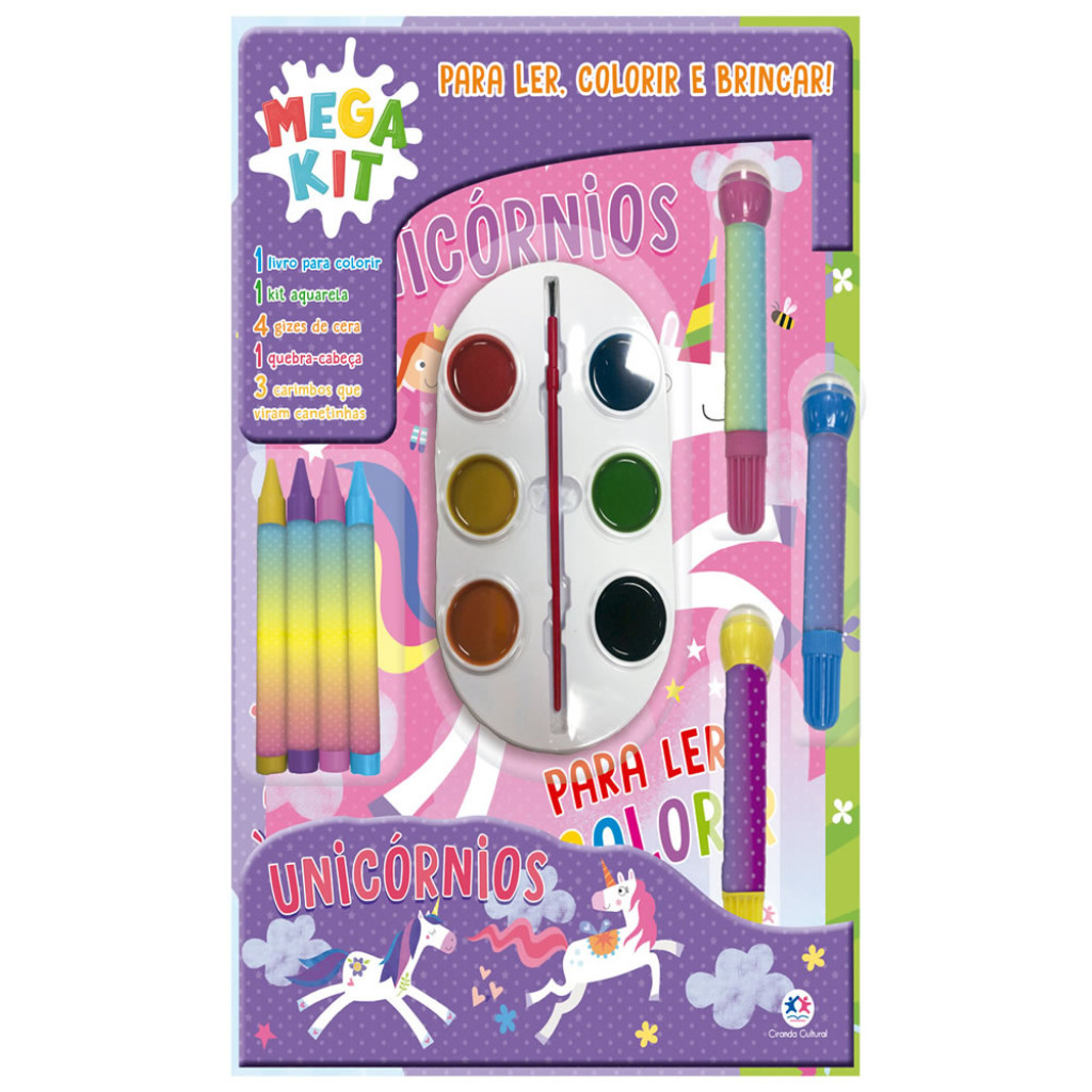 UNICÓRNIOS   LER, COLORIR E BRINCAR