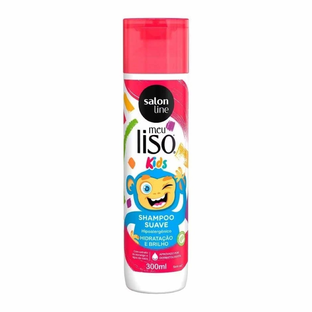 Shampoo Suave Meu Liso Kids 300ml - Salon Line