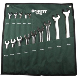 Jogo de Chaves Combinadas de 8 a 24mm com 14 Peças Sata em Oferta na Shopee