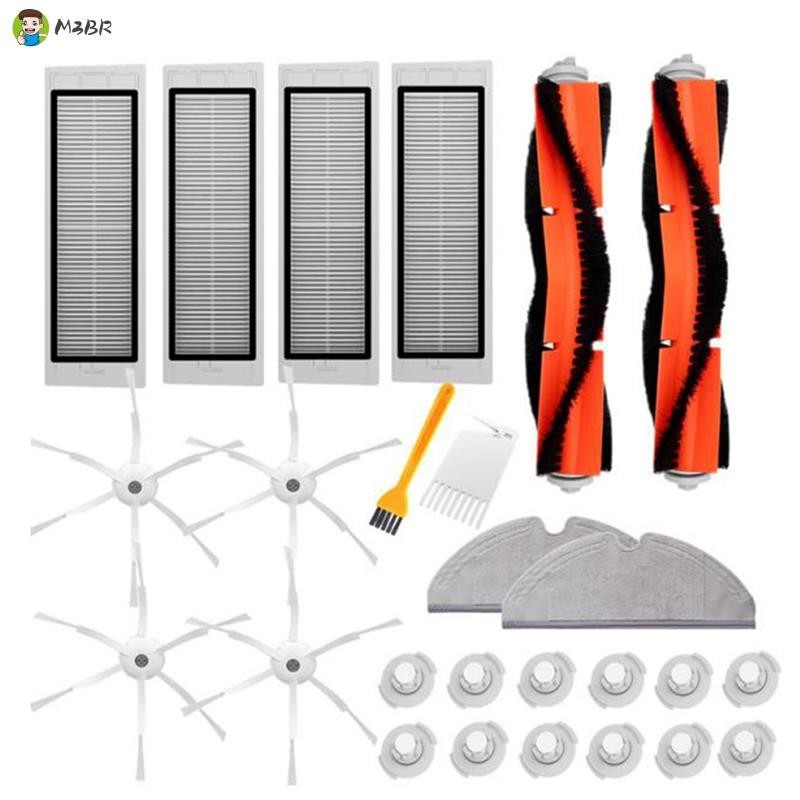 Conjunto De Filtros De Escova De Limpeza Para Aspirador De Pó Robotizado