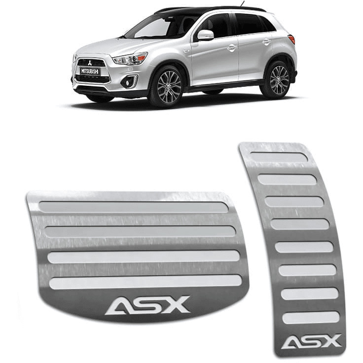 Pedaleira Mitsubishi Asx 10/16 Automático Aço Inox - Não fura o pedal em Oferta na Shopee