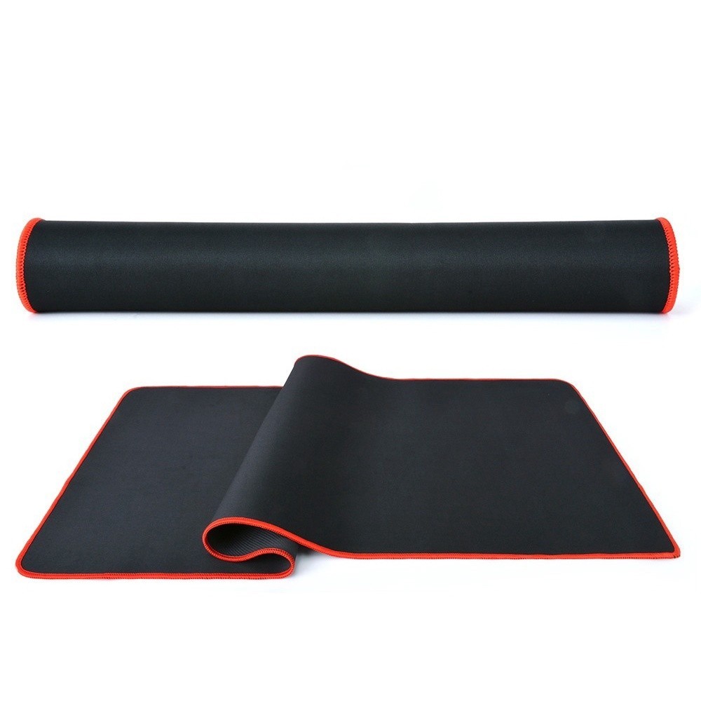 MousePad Gamer Speed  Borda Vermelha Costurada 70 X 30 X 0.3cm