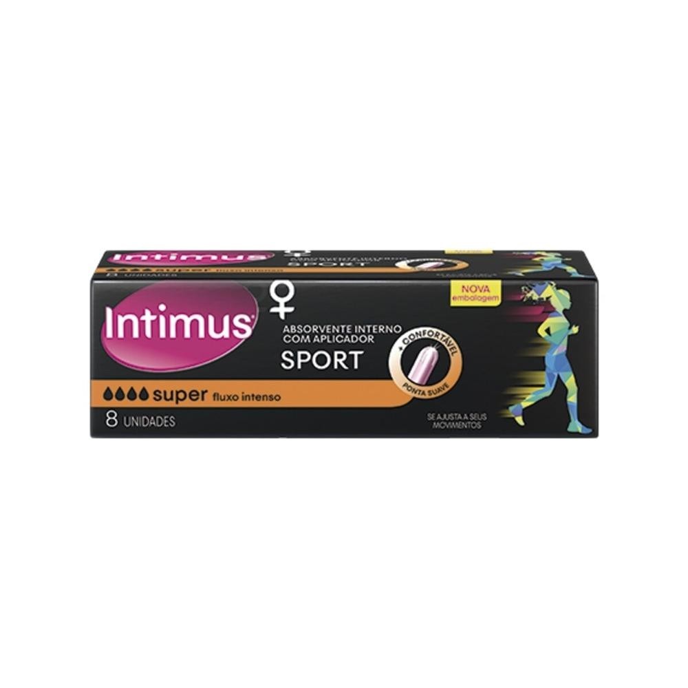 Absorvente Interno Intimus Sport Super 8 Unidades - Health