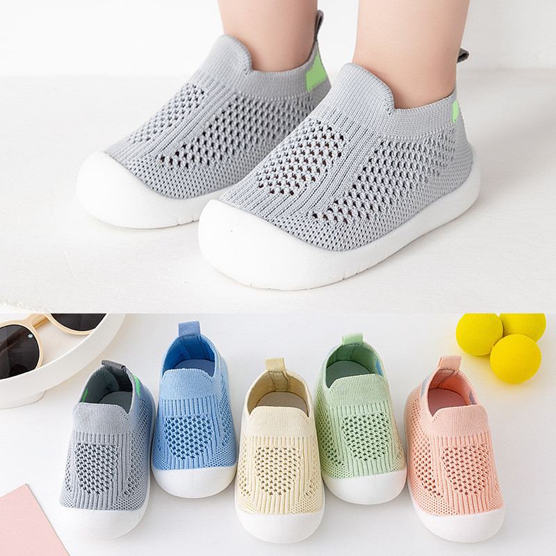 0-3 Anos de idade Sapatos para crianças de idade, Sandálias de Verão, Baby Boy Soft-Soled Breathable Baby Shoes