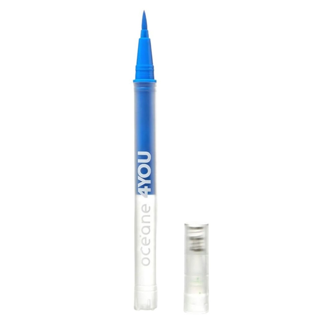 Caneta Delineadora Azul Océane Flash Color Pen Neon Blue 1,2ml – Azul Vibrante com Longa Duração