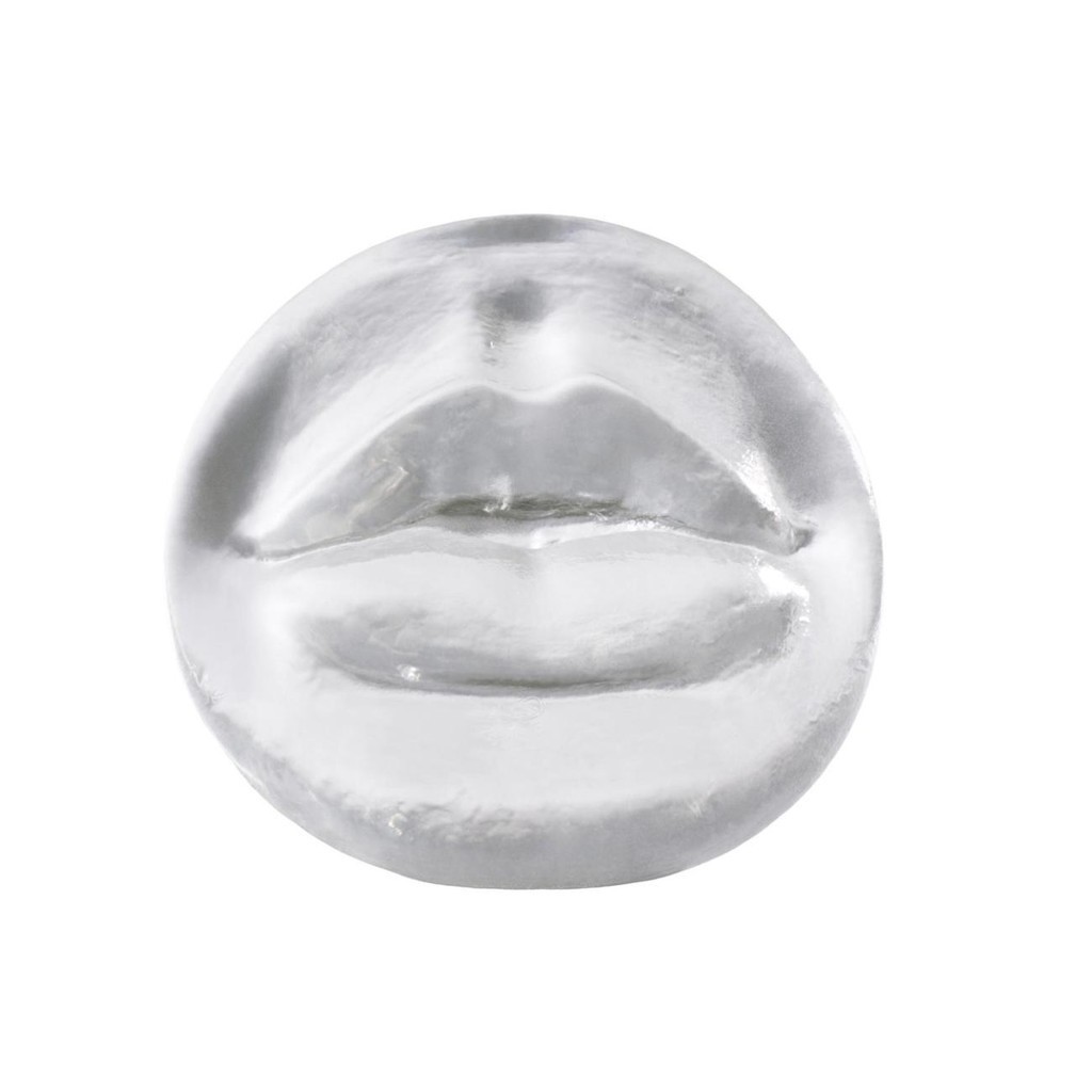 Boca Silicone Translúcida Super Transparente Treinamento Preenchimento Labial Botox Aplicação Rastreia Agulha