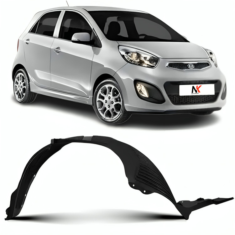 Detalhes do Parabarro Dianteiro Kia Picanto 2012 2013 2014 2015