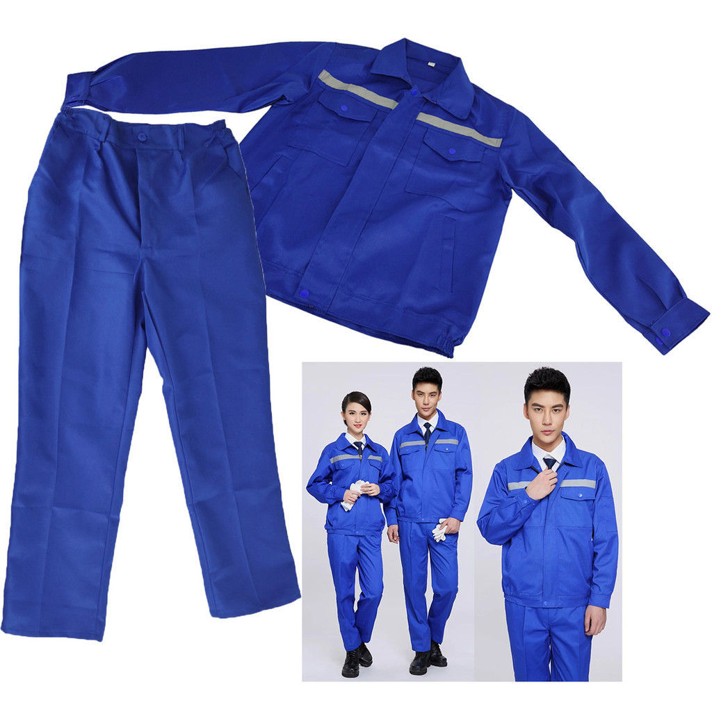 Conjunto Uniforme Roupa Segurança Trabalho EPI Profissional Obra Construçao Eletricista Mecanico Operario Flanela Sinal
