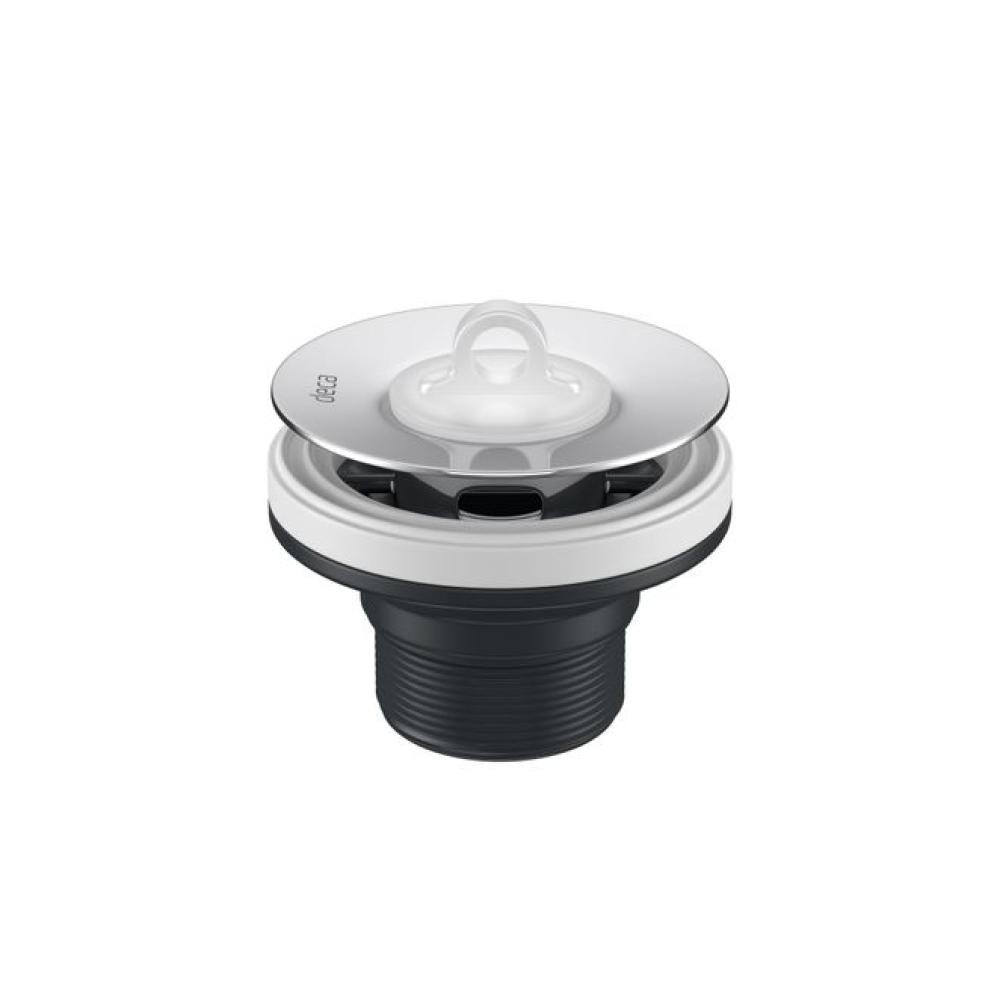 Válvula Para Lavatório Com Tampa Plástica 1602 Cromada Deca em Oferta na Shopee