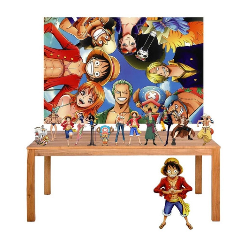 Kit Festa One Piece Display + Painel 150x100cm