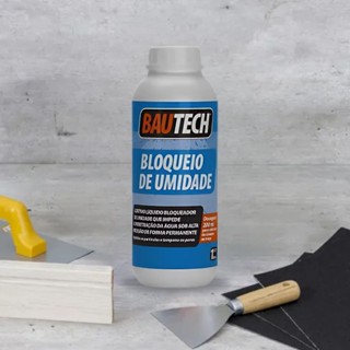 Aditivo Impermeabilizante Bloqueio Umidade 1L Bautech Infiltrações Mofo Descascamento Concreto Alvenaria Reboco Parede em Oferta na Shopee