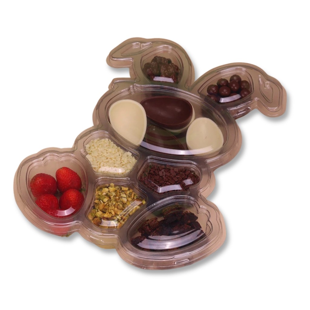 Jango Petisqueira Coelho com Tampa Pacote com 5 Unidades Páscoa para Doces e Petiscos em Oferta na Shopee