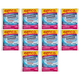 KIT 10 UNIDADES - GENCO SUPER TRATAMENTO SEMANAL 400G em Oferta na Shopee