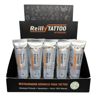 Pomada Restaurador Dérmico REILLY Caixa 20un em Oferta na Shopee