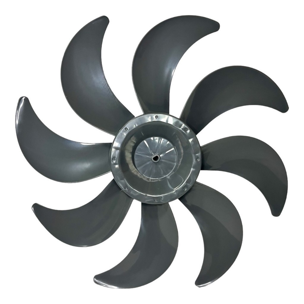 Hélice Ventilador Britânia/Philco 40cm 8 Pás Cinza Escuro BVT480P PVC480P PVT490