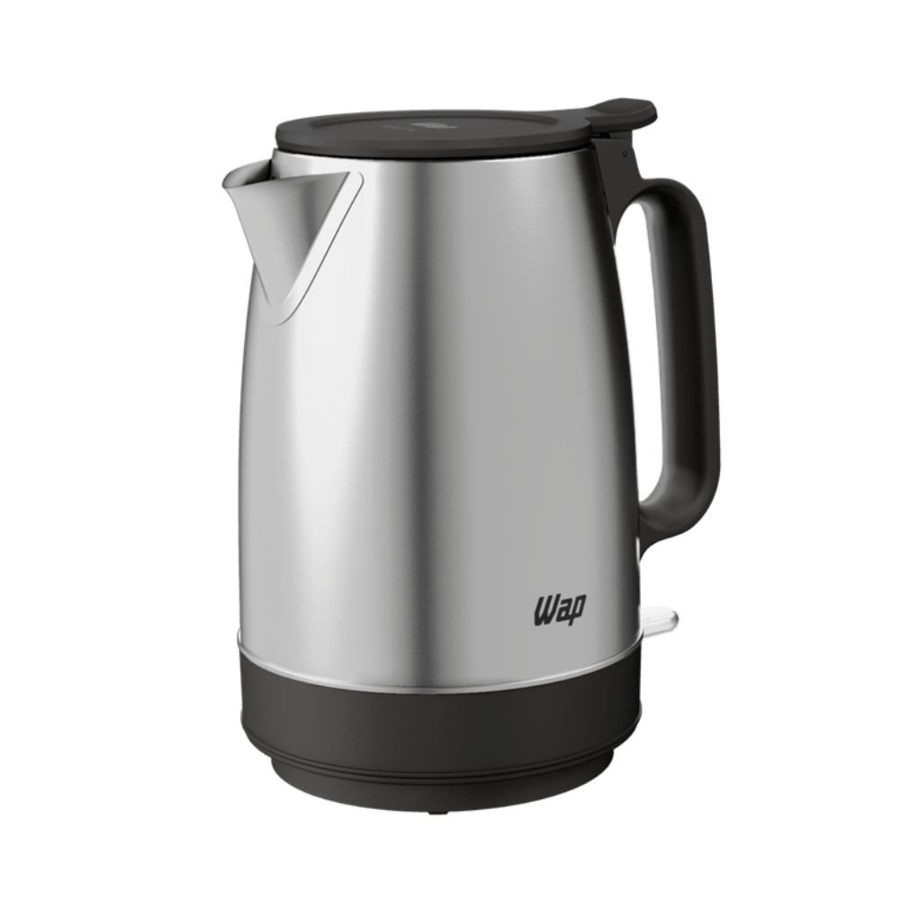 Chaleira Elétrica Aço Inox 1,7l Wap C/ Base 1840w 100 °c