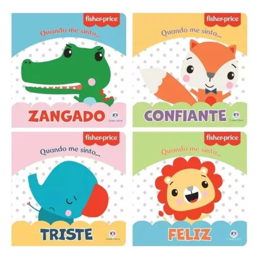 Kit 4 Livros Coleção Quando me sinto | Fisher Price - Books & Magazines
