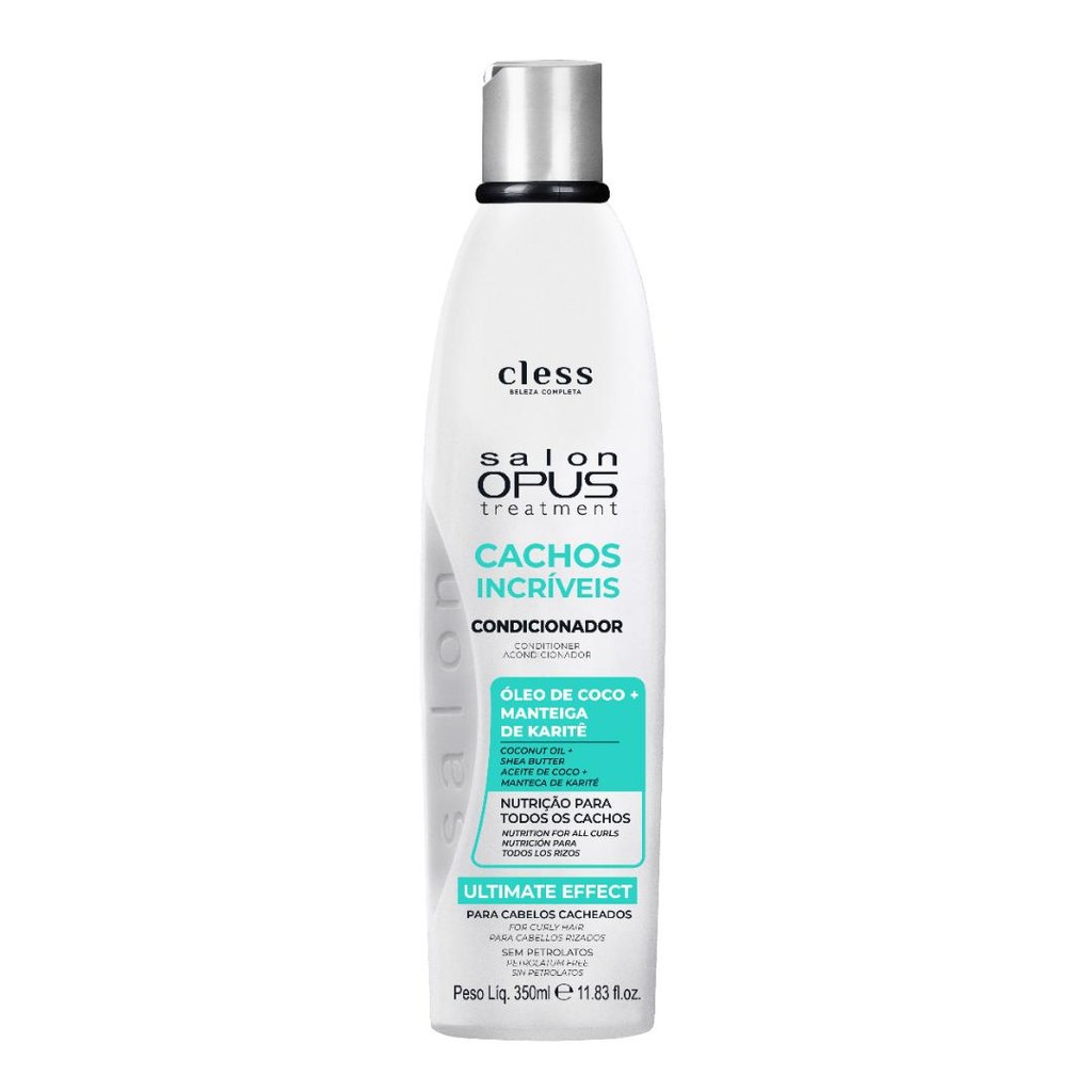 Salon Opus Condicionador  Cachos Incríveis 350ml em Oferta na Shopee