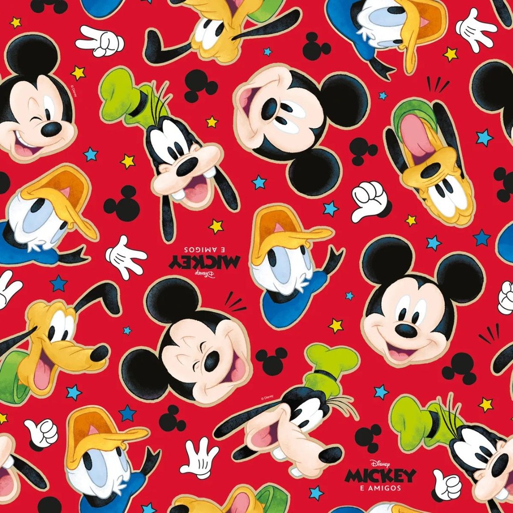 Detalhes do 40 SACOLINHA  MICKEY STICKERS SURPRESA  20x29 CROMUS