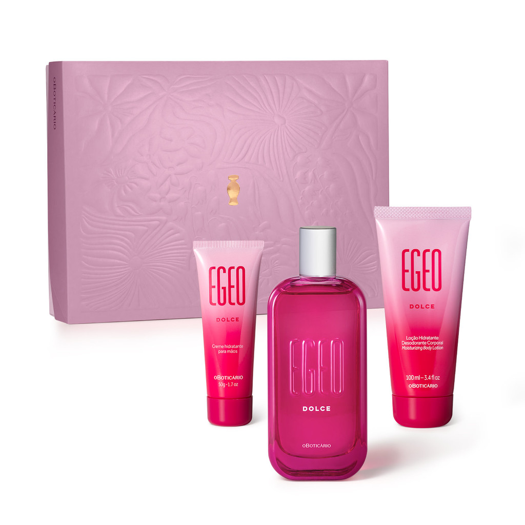 Kit Presente Dia Das Mães Egeo Dolce (3 Itens)