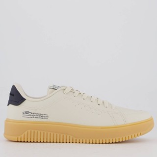 Tênis Olympikus Eros Bege e Preto em Oferta na Shopee