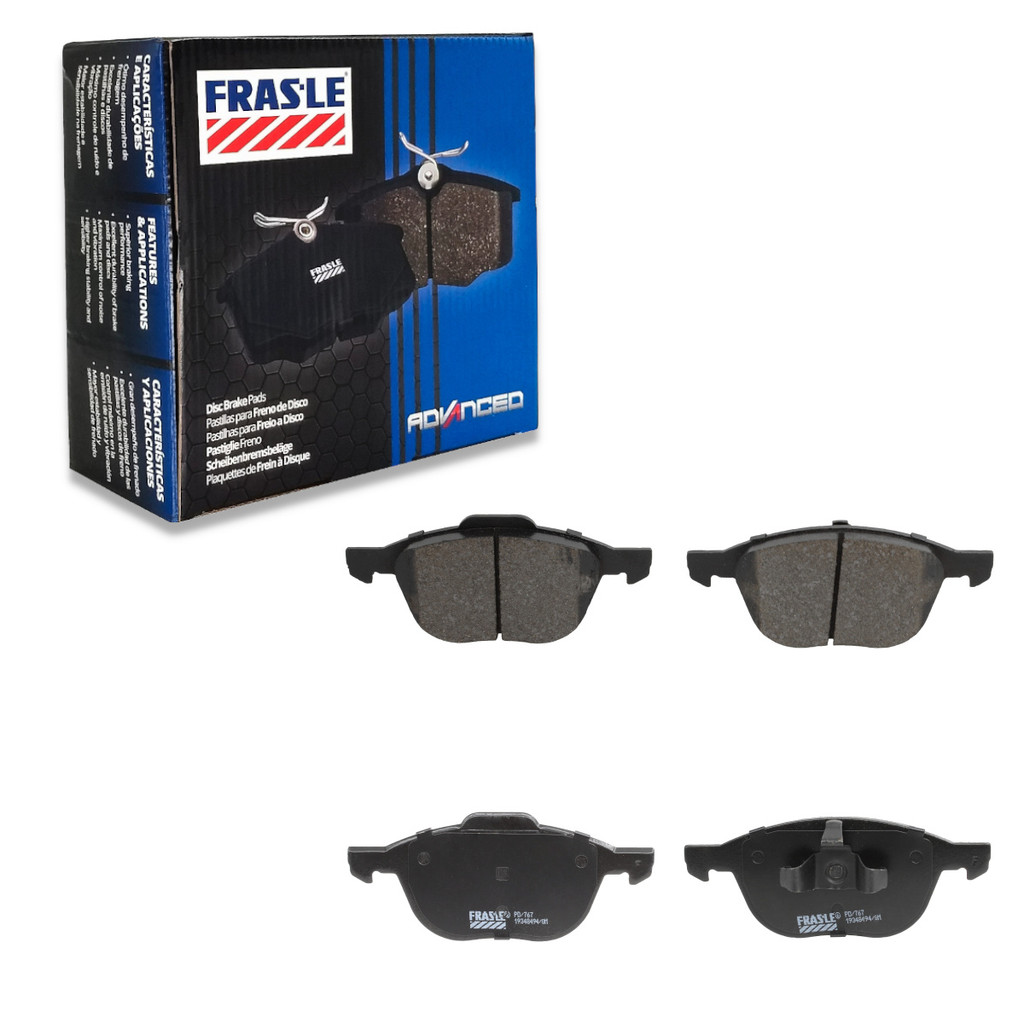 Pastilha de Freio Dianteira Ecosport 200/2025 Focus 2007/2019 Volvo C30 S40 V50 1999/2012 - Frasle PD767