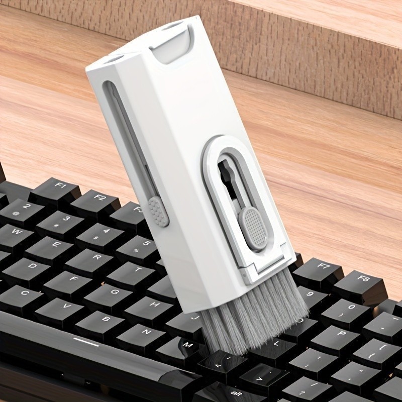 Escova de limpeza de teclado 8 em 1 multifuncional portátil para computador em Oferta na Shopee