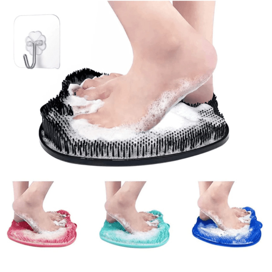 Chuveiro Para Os Pés Escova Massageadora As Costas Limpeza Do Banheiro Banheira Antiderrapante