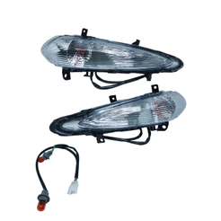 Par Pisca Seta Lente Cristal Completo Dianteiro Biz 125 2011 2012 2013 2014 2015 2016 2017