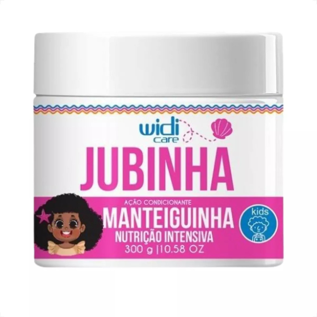 Manteiguinha Jubinha Nutrição Intensa 300g – Cabelos Macios, Hidratados e Fortes - Widi Care em Oferta na Shopee