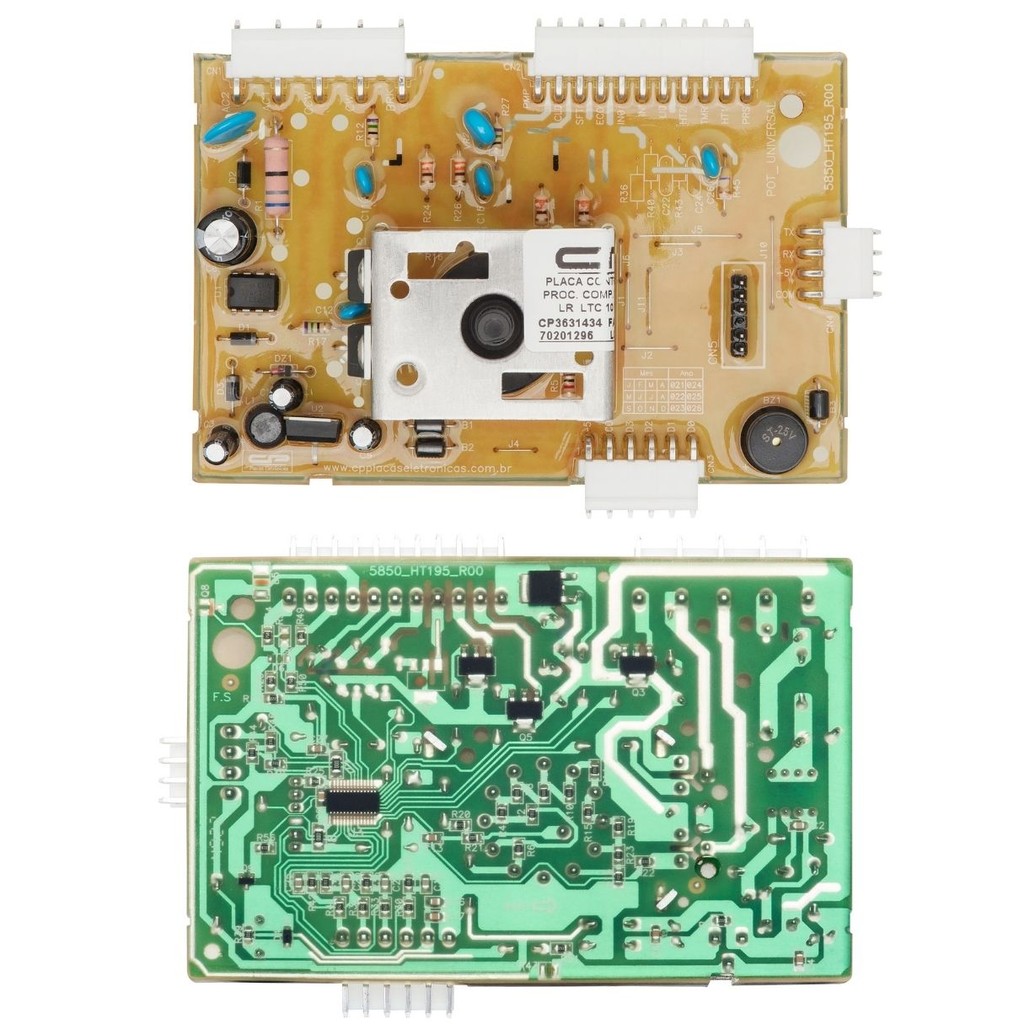 Placa Eletrônica de Potência Para Lavadora de Roupas Electrolux Turbo Capacidade 10Kg LTC10 Thai Versão 2 Bivolt