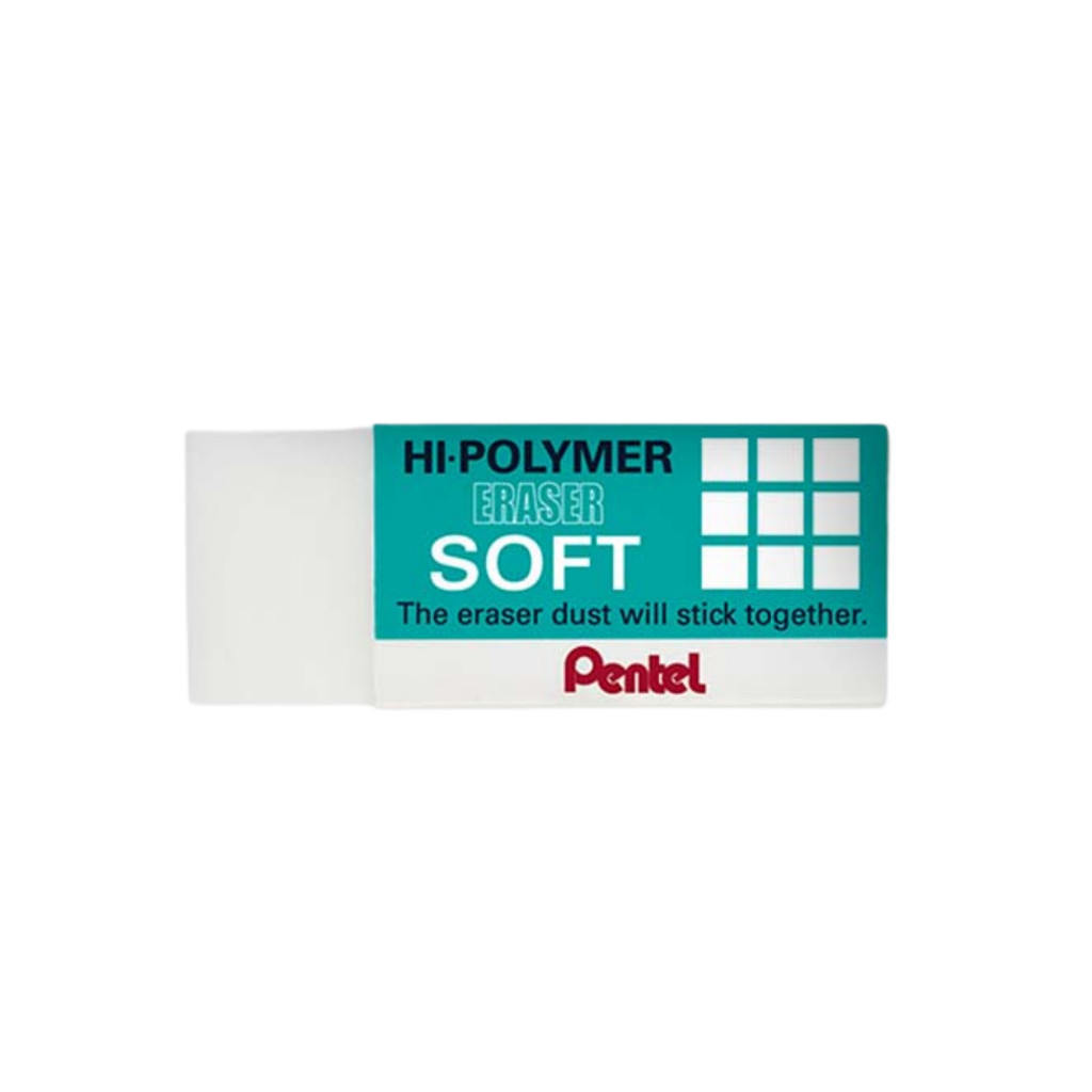 Borracha Branca Pentel Hi-polymer Ain White Soft Pequena