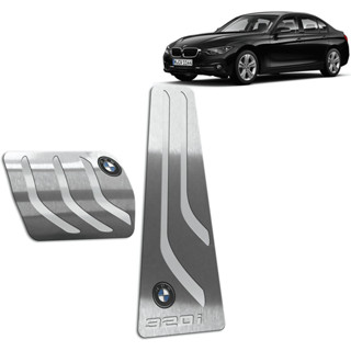 Pedaleira Bmw 320i 12/18 Automático Aço Inox - Não fura o pedal em Oferta na Shopee