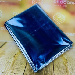 10~50 TOALHAS P/ MESA FESTA PRATA BOPP PEROLA 78X78 INOVE (CHOCO)
