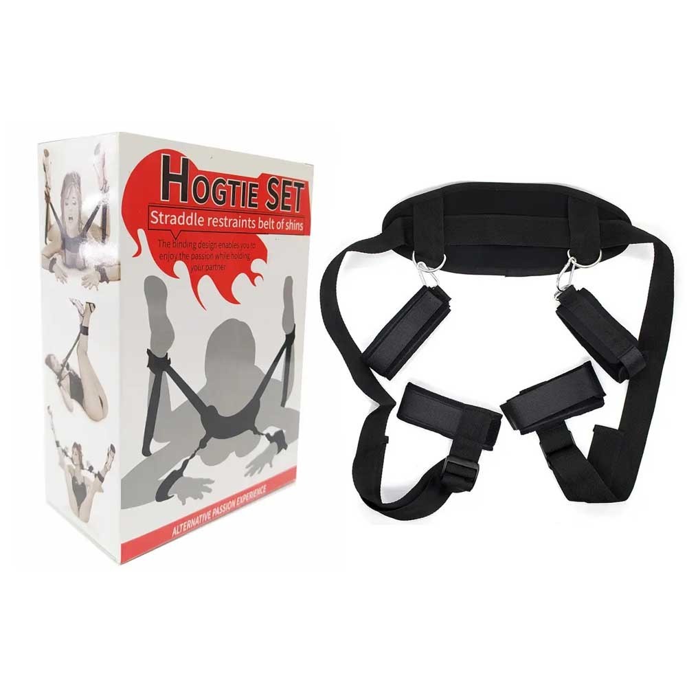 Conjunto BDSM: Imobilizador de Braços e Pernas - Hogtie