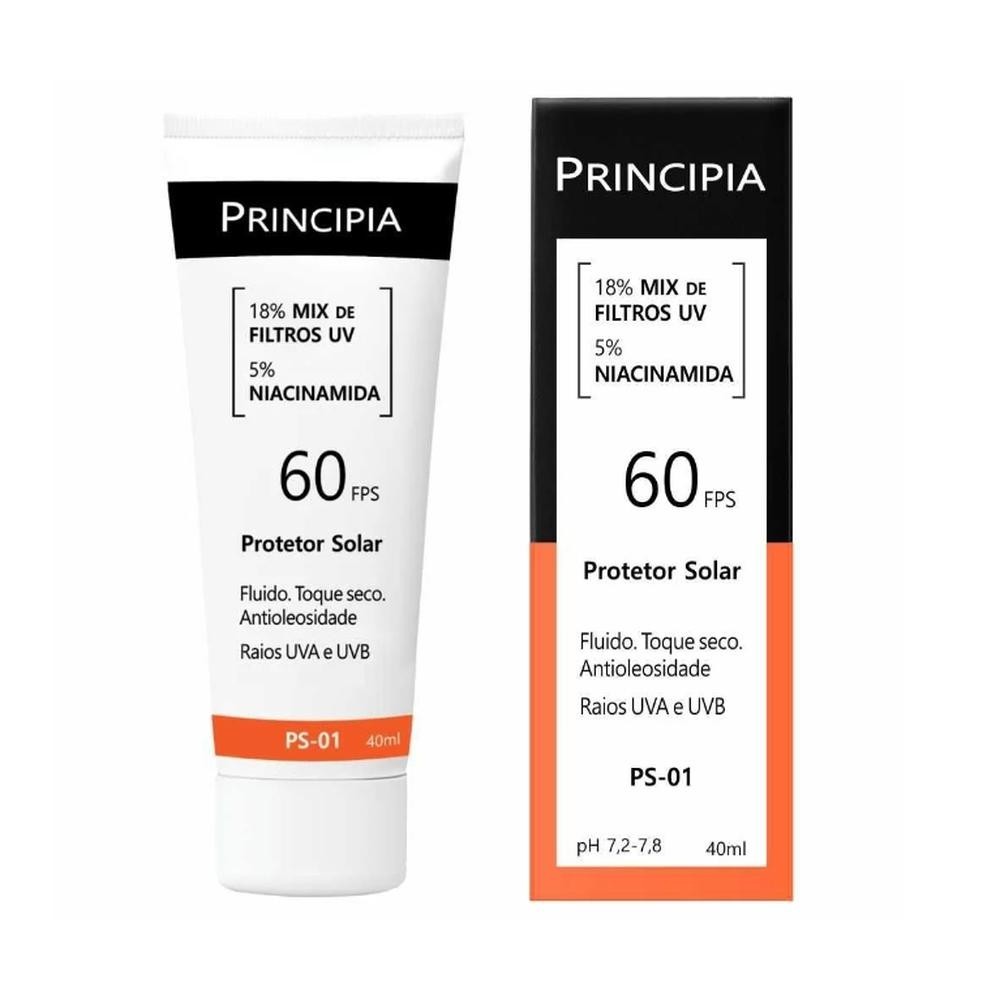 Principia Protetor Solar FPS 60 PS-01 com 40ml