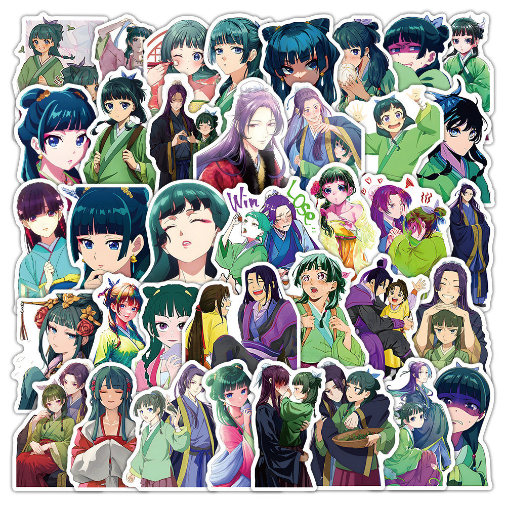 52 pcs Os Diários Pothecary Adesivos De PVC Anime À Prova D'água