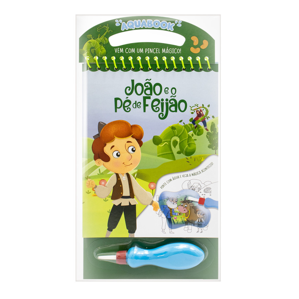 Aquabook Contos Clássicos: João e o Pé de Feijao - Aqua book Pintando com Água - Todolivro