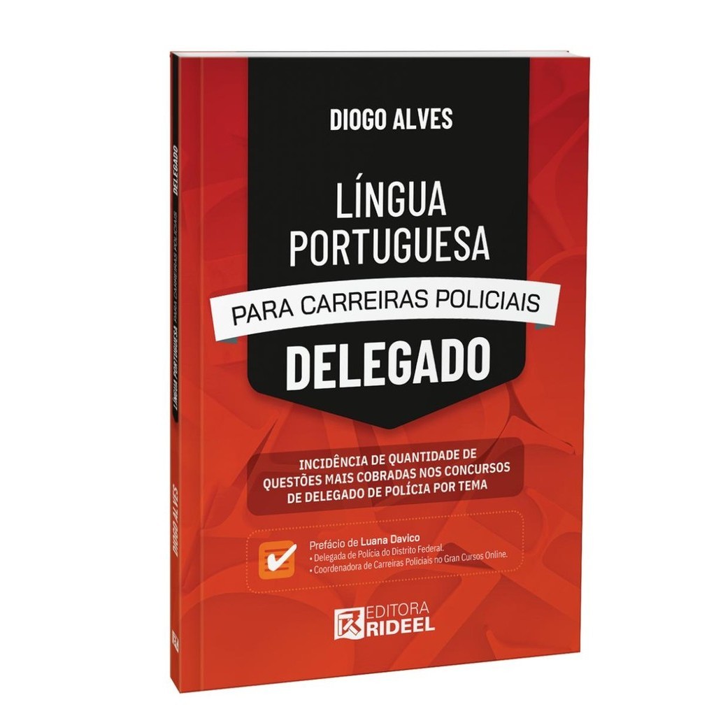 Língua Portuguesa para Carreiras Policiais - Delegado em Oferta na Shopee