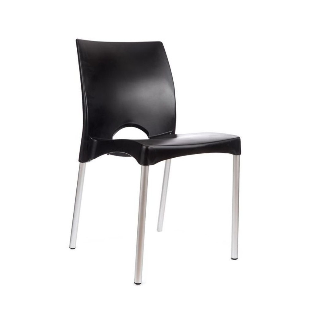 Cadeira de Jantar Boston com Pés de Aluminío em Oferta na Shopee