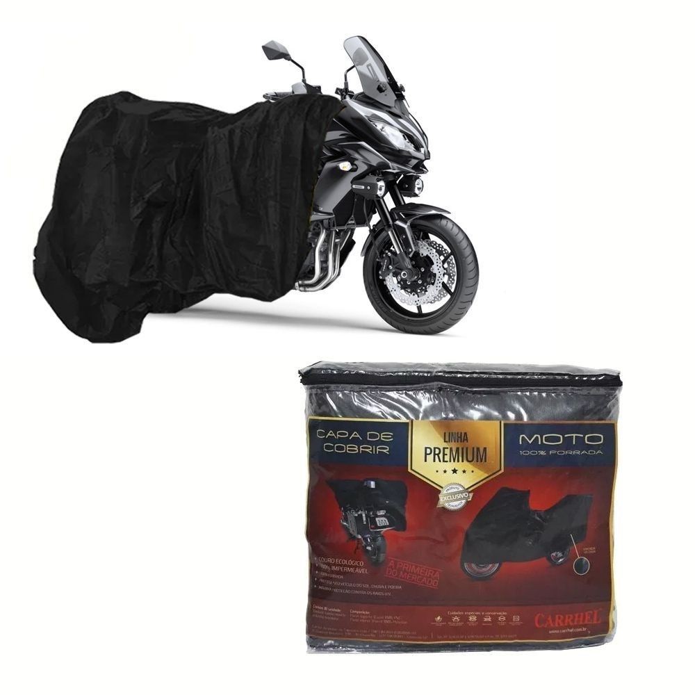 Capa Couro para cobrir KAWASAKI Versys 1000 Grand Tourer (GG259)