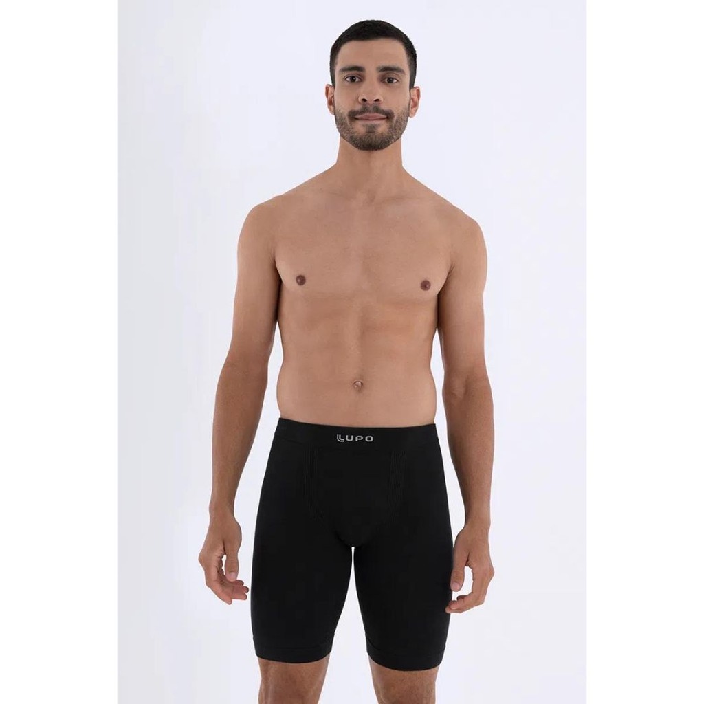 Cueca Masculina Long Leg Micromodal Sem costura Lupo 00674