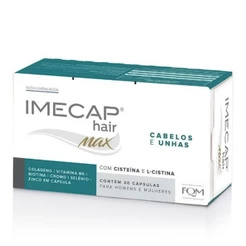 IMECAP HAIR MAX CABELOS E UNHAS COM 30 CÁPSULAS