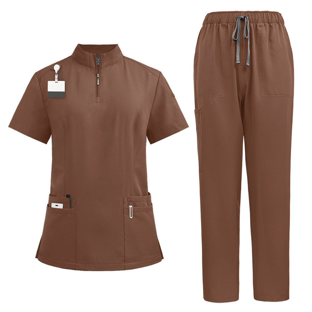 [Camiseta + Pants] Novo Fato De Esfoliação Unisexo De Secagem Rápida Para Homens E Mulheres Roupas Cirúrgicas De Trabalho Oral E