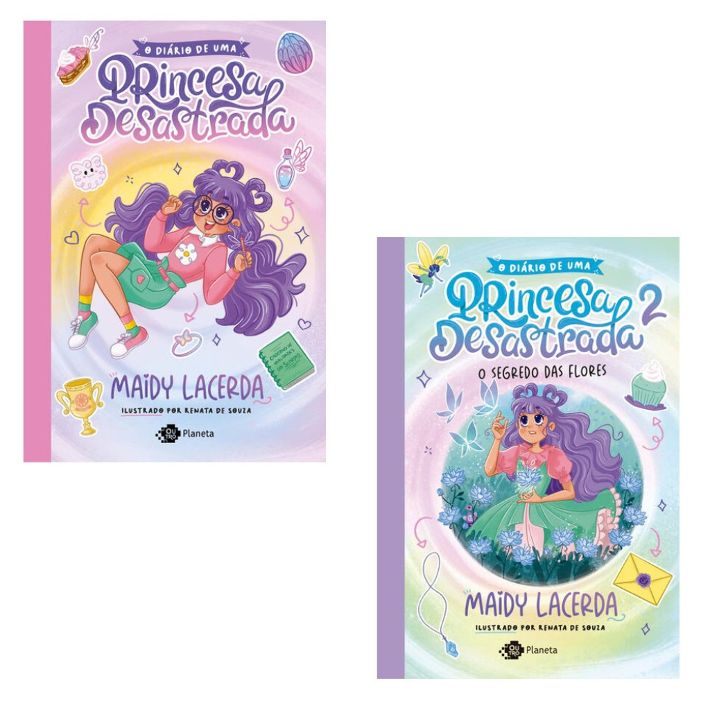 COLEÇÃO DIÁRIO DE UMA PRINCESA DESASTRADA VOL 1 E 2