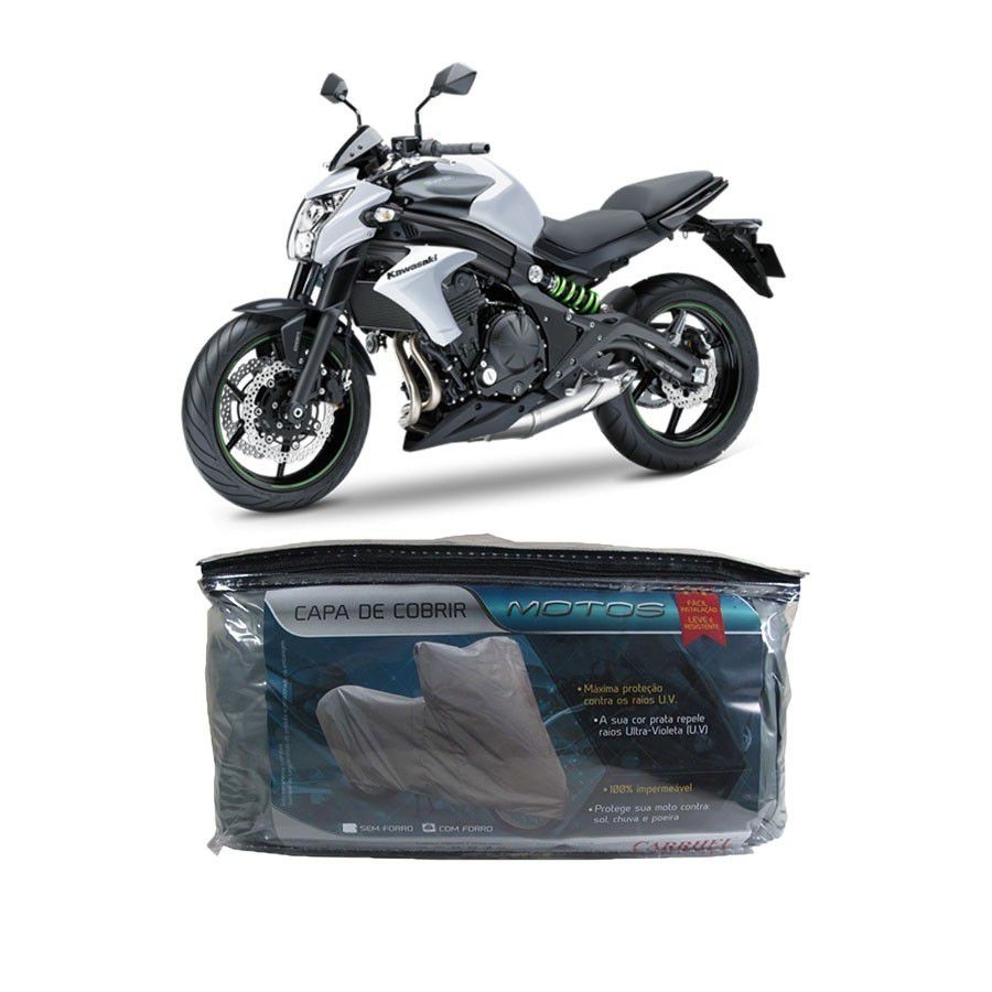 Capa para cobrir KAWASAKI ER 6N 650CC com forro G(203)